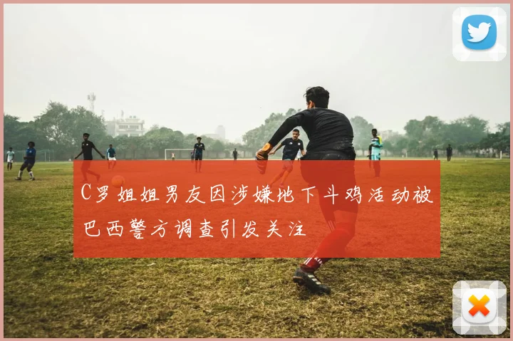 C罗姐姐男友因涉嫌地下斗鸡活动被巴西警方调查引发关注